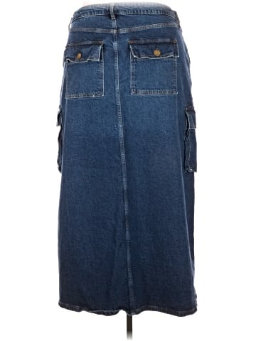 a.n.a. A New Approach Denim Skirt (view 2)
