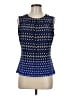 Calvin Klein Blue Sleeveless Blouse Size M - photo 1