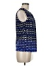 Calvin Klein Blue Sleeveless Blouse Size M - photo 4