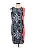 Rafaella Paisley Blue Cocktail Dress Size L - photo 1