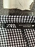 Zara Houndstooth Black Shorts Size XS - photo 3