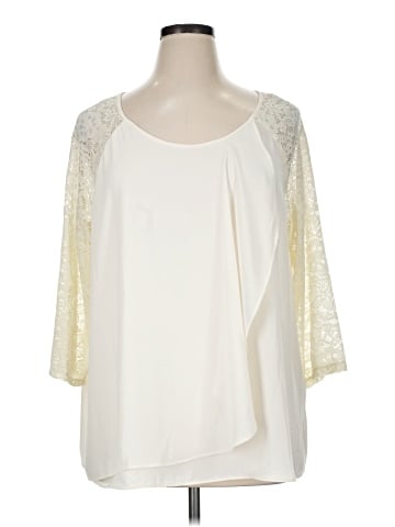 Cato 3/4 Sleeve Blouse (view 1)