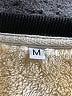 Unbranded Solid Black Sweatshirt Size M - photo 7