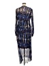 DKNY Graphic Blue Cocktail Dress Size 14 - photo 2