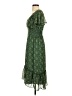 Max Studio 100% Polyester Paisley Green Casual Dress Size XS - photo 5