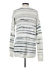 CALVIN KLEIN JEANS Stripes White Pullover Sweater Size S - photo 2