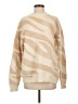 Sally LaPointe Animal Print Tan Pullover Sweater Size S - photo 1