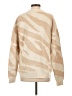Sally LaPointe Animal Print Tan Pullover Sweater Size S - photo 2