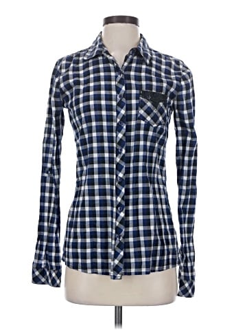 Volcom Long Sleeve Button-Down Shirt (view 1)