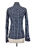 Volcom 100% Cotton Plaid Blue Long Sleeve Button-Down Shirt Size S - photo 2