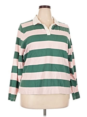 J.Crew Factory Store Long Sleeve Polo (view 1)