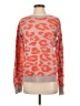 A.L.C. 100% Wool Animal Print Orange Wool Pullover Sweater Size XS - photo 1