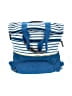 Assorted Brands 100% Polyester Stripes Blue Backpack One size - photo 1