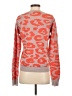 A.L.C. 100% Wool Animal Print Orange Wool Pullover Sweater Size XS - photo 2