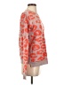A.L.C. 100% Wool Animal Print Orange Wool Pullover Sweater Size XS - photo 4