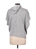 Theory 100% Cotton Gray Poncho Size L - photo 2