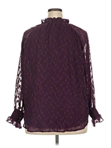 Anne Klein Long Sleeve Blouse (view 2)