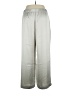 Ann Taylor LOFT 100% Polyester Solid Gray Casual Pants Size XL - photo 2