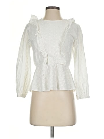 Textile by Elizabeth and James 3/4 Sleeve Blouse (view 1)