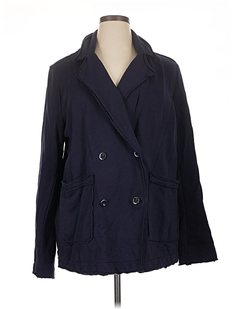 Pre-owned Pilcro Blazer Jacket In Blue