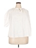Lane Bryant White 3/4 Sleeve Blouse Size 18 - photo 1