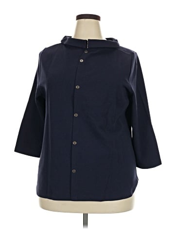 Talbots Outlet 3/4 Sleeve Button-Down Shirt (view 1)