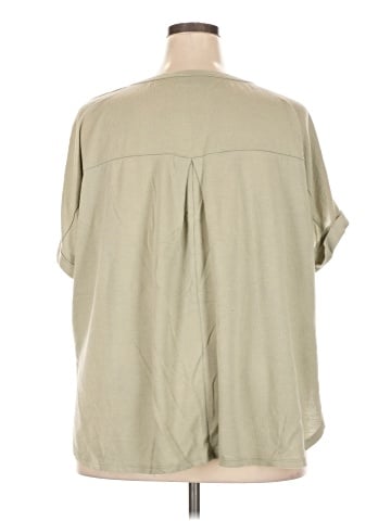 Lane Bryant Short Sleeve Blouse (view 2)