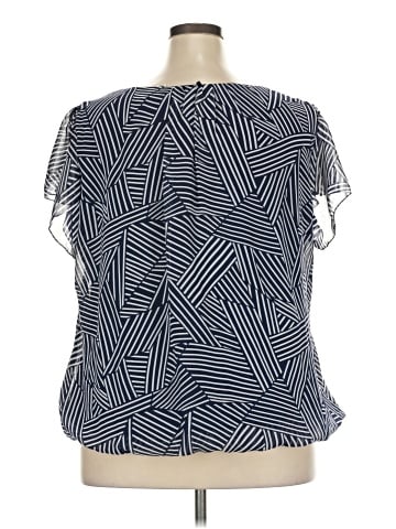 DressBarn Short Sleeve Blouse (view 2)