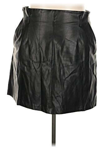Banana Republic Factory Store Faux Leather Skirt (view 1)