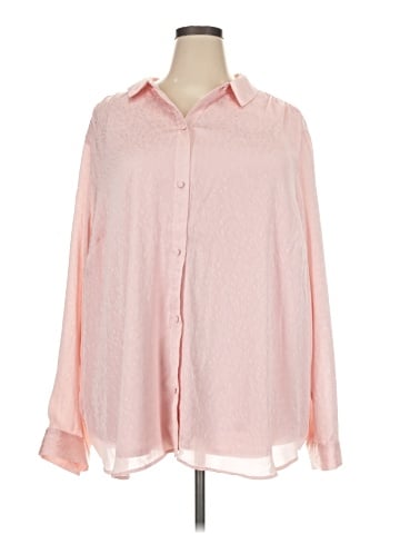 LC Lauren Conrad Long Sleeve Blouse (view 1)