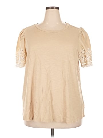Lane Bryant Short Sleeve Top (view 1)