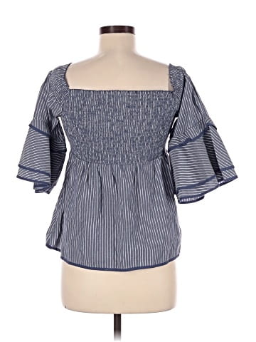 American Eagle Outfitters 3/4 Sleeve Blouse (view 2)