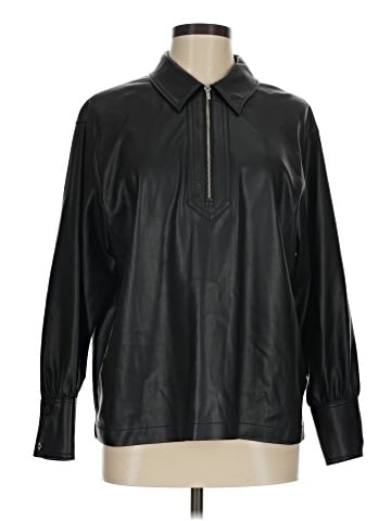 Rebecca Taylor Faux Leather Jacket (view 1)