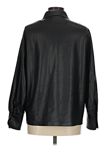 Rebecca Taylor Faux Leather Jacket (view 2)