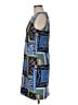 J. McLaughlin Graphic Blue Casual Dress Size 6 - photo 5