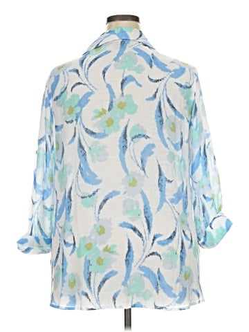 Willi Smith 3/4 Sleeve Blouse (view 2)