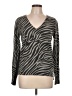 Bailey 44 Animal Print Gray Pullover Sweater Size L - photo 1