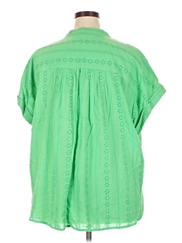 Lane Bryant Short Sleeve Blouse (view 2)