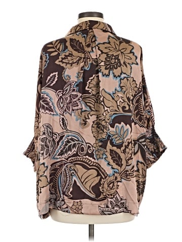 Umgee 3/4 Sleeve Blouse (view 2)