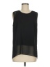T Tahari Black Sleeveless Blouse Size M - photo 1