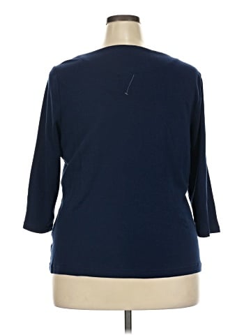 Croft & Barrow 3/4 Sleeve T-Shirt (view 2)