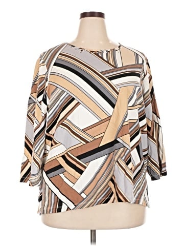 Alfred Dunner 3/4 Sleeve Blouse (view 1)