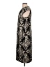 Connected Apparel Graphic Black Cocktail Dress Size 10 - photo 5