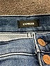 Express Solid Blue Jeans Size 14R - photo 7