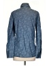 St. John Blue Long Sleeve Button-Down Shirt Size S - photo 2