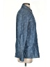 St. John Blue Long Sleeve Button-Down Shirt Size S - photo 4