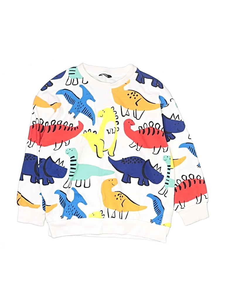 Pre-owned Next Kids' Sweatshirt In White