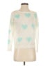 Alya Hearts Ivory Pullover Sweater Size S - photo 1