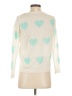 Alya Hearts Ivory Pullover Sweater Size S - photo 2