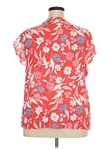 Jones & Co Short Sleeve Blouse (view 2)